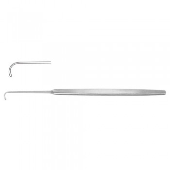 Graefe Nerve Hook Fig. 3 Stainless Steel, 14 cm - 5 1/2"